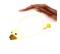 Canard - Fonction Pratique Lumière Portable À Toucher Réglable 3 Modes Auto-Extinction Ricaricabile Ludique Idéale Maison Chambre | Source Énergétique Optimisée Veilleuse One Silicone