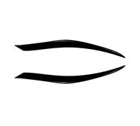 Canards Carrozzeria 2 Pezzi Spoiler Fari Palpebre Per Fari Lampada Fari Copertura Sopracciglia Accessori Auto Compatibile Con Seat Per Leon Per MK2 2005 2006-2012