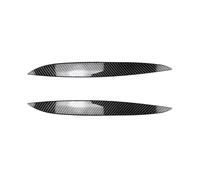 Canards Carrozzeria Compatibile Con Per Golf Per MK4 Per GTI Per TDI SDI R32 FSI GL GLS Per Variant 1997-2005 Adesivi Per Spoiler Sopracciglio Fari Auto(Carbon Look)