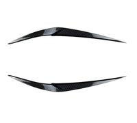 Canards Carrozzeria Compatibile Con X1 F48 F49 2015 2016 2017 2018 2019 2020 2021 2022 Sopracciglia Per Auto Palpebre Per Fari Coperchi Kit Carrozzeria ABS Spoiler Accessori(Carbon Look)