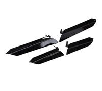 Canards Carrozzeria Kit Auto Con Spoiler Diffusore Labbro Laterale Splitter Alette Paraurti Anteriore 4 Pezzi Compatibile Con Chevrolet Per Corvette C8 2020-2024(Carbon Flash)