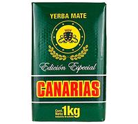 Canarias Yerba Mate Tè Edicion Especial 1kg + Campione Regalo (40g):Ricco di antiossidanti e vitamine, accelera il metabolismo, senza zucchero | Uruguay