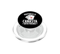 Canasta Felicità con i tuoi amici Gioco di carte Canasta PopSockets PopGrip per MagSafe