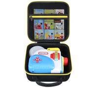 Canboc Custodia Little Tikes Story Dream Machine Books Starter Set, scatola porta giocattoli per bambini Little Tikes per libri di fiabe, audiolibri, personaggi, nero+nero (solo custodia)