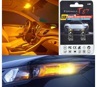 Canbus Error Luce LED 168 Arancione Ambra Due Lampadine Retro Lato Indicatore