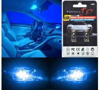Canbus Error Luce LED 168 Blu 10000K Due Lampadine Interno Mappa Ricambio Azione