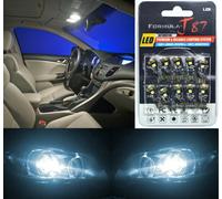 Canbus Error Luce LED 194 Bianco 6000K Ten Lampadine Interno Mappa Ricambio
