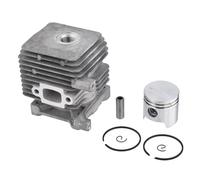 Cancanle 34mm Cilindro con pistone per STIHL FS38 FS45 FS45C FS45L FS46 FS46C FS55 FS55C FS55T HS45 FC55 KM55 KM55C KM55R KM55RC BG50
