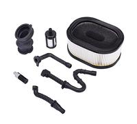 Cancanle Filtro Aria, Filtro Olio combustibile + Linea impulsi + Il Boot collettore aspirazione per STIHL MS440 044 046 MS460 Motosega
