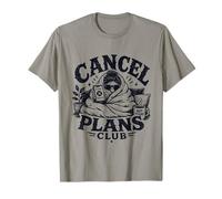 Cancel Plans Club: Giorni Comodi Senza Rimpianti Maglietta