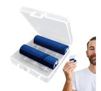 Cancella batteria, scatola di stoccaggio della batteria trasparente | Contenitore a batteria AA - Porta della custodia di archiviazione organizzatore portatile con coperchio per un facile accesso