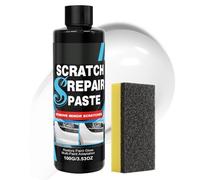 Cancellazione per veicoli | Pasta rigenerante di lucentezza 120g,con Spugna Cancella- Pittura Auto | Per Dettaglio Ossidazione, Esterno Automobile, SUV, Camping-Car, Camion