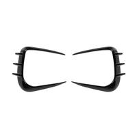 Cancelle di spoiler per paraurti Xtevu, splitter di vent anteriore, kit di alte del parafango destro sinistro, accessorio per deflettore aerodinamico del flusso d'aria (Glossy Black)