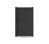 Cancelletto, alluminio, modello Firenze, Antracite, 1000 x 1580 mm, configura individualmente