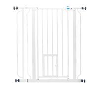 Cancelletto Carlson Pet Gate extra alto con mini porta per cani - H 91,44 cm, P 73,66 cm fino a 92,71 cm