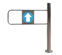 Cancelletto di sicurezza automatico dell'oscillazione di chiusura per il controllo sicuro degli accessi in supermercati, magazzini, biblioteche e negozi