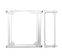 Cancelletto di Sicurezza in Acrilico con Chiusura Automatica per Scale e Porte. Facile Installazione. Protegge Le pareti. Ideale per Cani e Gatti. Design Elegante. Disponibile Anche in versi