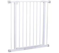 Cancelletto di Sicurezza per Animali Domestici Bianco 76x72-82 cm