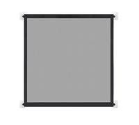 CANCELLETTO DI SICUREZZA PER ANIMALI DOMESTICI INF Cancello di sicurezza, per cane, Nylon, Acciaio, Grigio, Nero