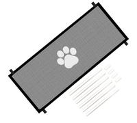 Cancelletto di sicurezza retrattile per interni, cancello per scale per cani, cancello di sicurezza portatile per bambini, rete pieghevole per recinzione, facile da installare, cancello per scale per