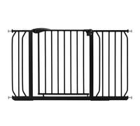 Cancelletto di sicurezza Senza perforazione nero BERRIN XXL ib style®