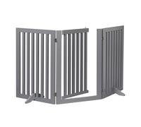 Cancelletto Grigio Alto 70 cm Barriera Cani Cancello Sicurezza Recinzione Casa