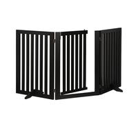 Cancelletto nero alto 70 cm Barriera per Cani Cancello espandibile Pieghevole
