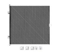 Cancelletto Per Animali - Cancelletto Sicurezza Estensibile Per Piccoli Animali Domestici - Portatile Recinto Barriera Sicurezza Griglia Senza Foratura Per Porte Scale Corridoi Interni Esterni