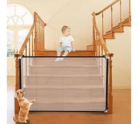 Cancelletto per Bambini, Darryy 120 x 92cm Cancelletto per Cani da Interno, Recinto per Bambini, Cancello Sicurezza per Bambini, Cancello Magico, Cancello Scale per Bambini Sicurezza per Scale, Cucine