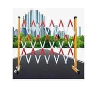 Cancelli di sicurezza in metallo retrattili, recinzioni for cantieri con ruote laterali, adatti for strade e luoghi di eventi(1.2x1m)