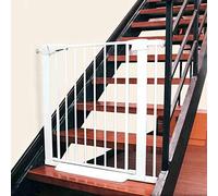 Cancelli Di Sicurezza per Box per Animali Domestici Cancello Di Sicurezza a Pressione Reale, Cancelli per Scale per Bambini (Bianco)/82-89Cm