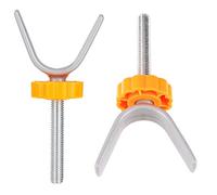 Cancelli per Bambini Bulloni a Vite M10 Mandrino Vite Bulloni Filettate per Cancelli di Sicurezza per Beonati e Animali Domestici Arancione Forma di Y 2 Pezzi