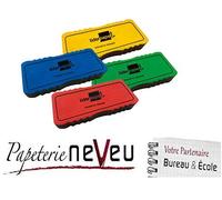 Cancellino Liderpapel Lavagna bianca magnetica colori assortiti 130x60 mm