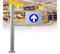 Cancello a battente automatico a senso unico, dispositivo di ingresso/uscita, porta di passaggio da 50 a 100 cm, chiusura automatica, ideale per un controllo sicuro degli accessi e una gestione