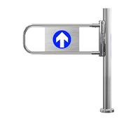 Cancello a Battente Automatico bidirezionale per impieghi gravosi, barriera pedonale Scorrevole in Acciaio Inossidabile per Un Accesso Sicuro, Porta d'ingresso Resistente per Maggiore sicure