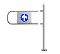 Cancello a Battente Automatico con Ritorno a Molla - Porta di Sicurezza unidirezionale a Molla, 50 x 97 cm, Facile da installare per corridoi e passaggi, Ideale per la casa, i supermercati e