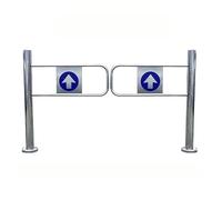 Cancello A Battente Automatico con Ritorno Automatico - Porta Unidirezionale A 90°, Cancello di Sicurezza in Acciaio Inox con Molla per Ingresso E Uscita Sicuri, 1.5x1m/4.92x3.28ft