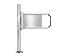 Cancello a Battente Automatico per Ingresso supermercato, Porta di Sicurezza bidirezionale a Molla in Acciaio Inox, 60x100 cm, Dispositivo di Chiusura Automatica per Maggiore Sicurezza e Pra