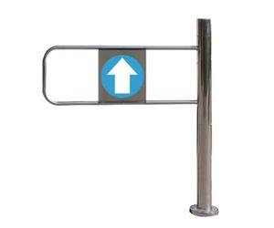 Cancello a Battente, cancello di Sicurezza Universale per Ingresso di supermercato, Biblioteca e Magazzino - Cancello di Sicurezza unidirezionale in Metallo per Una Maggi