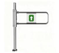 Cancello a battente in acciaio inox for biblioteche pubbliche Cancello | Porta sinistra di sicurezza unidirezionale for supermercati e magazzini