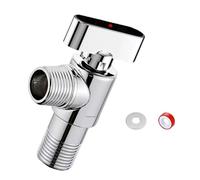 Cancello ad angolo di flusso elevato, controllo del flusso da 1/2 pollici, interruttore del tubo dell'acqua, intercettazione dell'acqua calda/fredda, cancelli, arresto dell'angolo di rotazione