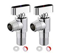 Cancello ad angolo di flusso elevato, controllo del flusso da 1/2 pollici, interruttore del tubo dell'acqua, intercettazione dell'acqua calda/fredda, cancelli, arresto dell'angolo di rotazione