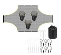 Cancello Attrezzature di Formazione Calcio Obiettivi Foglio Con Zone di Valutazione Scatti Pratica Cancello Netto Obiettivo di Installazione Rapida