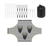 Cancello Attrezzature di Formazione Calcio Obiettivi Foglio Con Zone di Valutazione Scatti Pratica Cancello Netto Obiettivo di Installazione Rapida