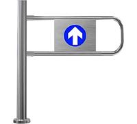 Cancello Automatico A Battente Access, Larghezza 50/60/70/80/90/100 Cm, Porta Unidirezionale per Negozi/Cortile/Magazzino, può Essere Spinto Solo Verso Linterno Ma Non Verso Left 80 * 100cm