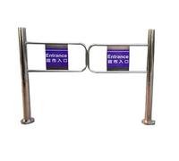 Cancello automatico dell'oscillazione di rimbalzo con la progettazione della spinta della mano della molla, porta unidirezionale per il negozio, biblioteca, supermercato, controllo dell'entrata del