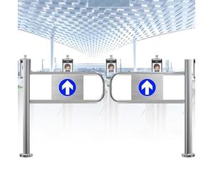 Cancello automatico di chiusura dell'oscillazione per il corridoio e l'uso | Cancello automatico dell'oscillazione di chiusura per la sicurezza e l'accessibilità negli spazi commerciali e nelle