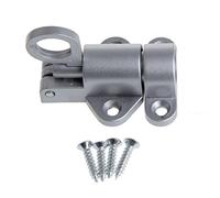 Cancello automatico per chiavistello esterno interno autobloccante porta di casa rimbalzo bullone per porta resistente sicuro Hasp Fo chiusura bullone automatico sostituire lega di alluminio facile