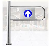 Cancello Battente Automatico Unidirezionale For Il Controllo Degli Accessi Pedonali - Tornello Di Sicurezza For Negozi, Magazzini E Cortili - Soluzione Di Ingresso/uscita Sicura(Left50*100cm)