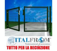 CANCELLO CANCELLATA RECINZIONE ZINCATO RETE METALLICA ELETTROSALDATA mt 4X1,5H